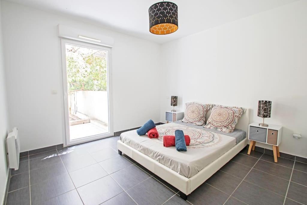 Le P'Tit Rimbaud, 6 Pers, Parking Prive, Jardin,Wifi Apartment มงต์เปอลิเยร์ ภายนอก รูปภาพ