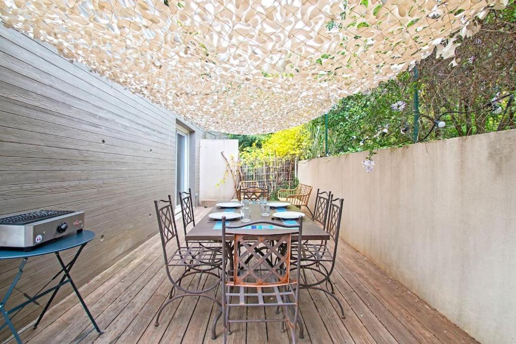 Le P'Tit Rimbaud, 6 Pers, Parking Prive, Jardin,Wifi Apartment มงต์เปอลิเยร์ ภายนอก รูปภาพ